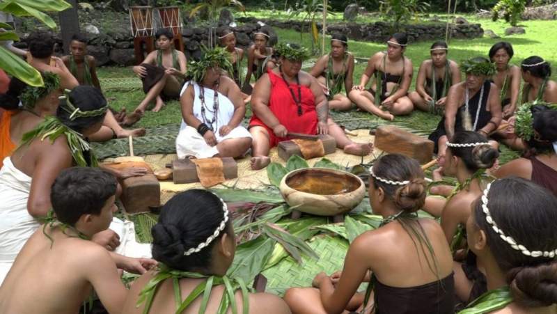 À Vairao, le marae Nuutere, théâtre d’une reconstitution historique