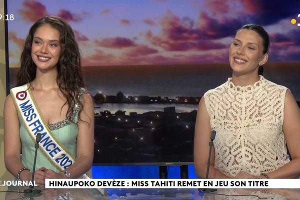 Miss Tahiti : Hinaupoko Devèze et Camille Cerf donnent leurs impressions à quelques jours de l'élection