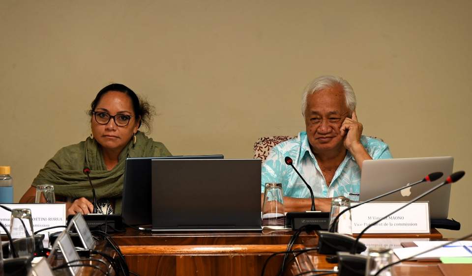 Visite de courtoisie du conseil municipal de la commune associée de Tautira