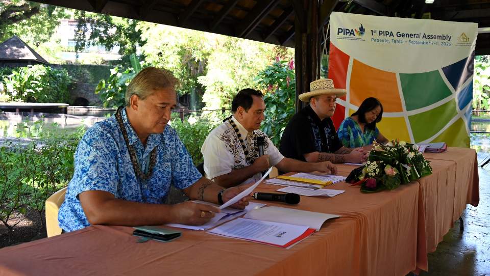 Les parlements du Pacifique réunis à Papeete pour la première Assemblée générale de l’AIP / PIPA