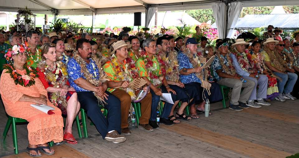 Ouverture de la 40e Foire agricole : « Te Mau Ī nō Ananahi – La diversité de demain »