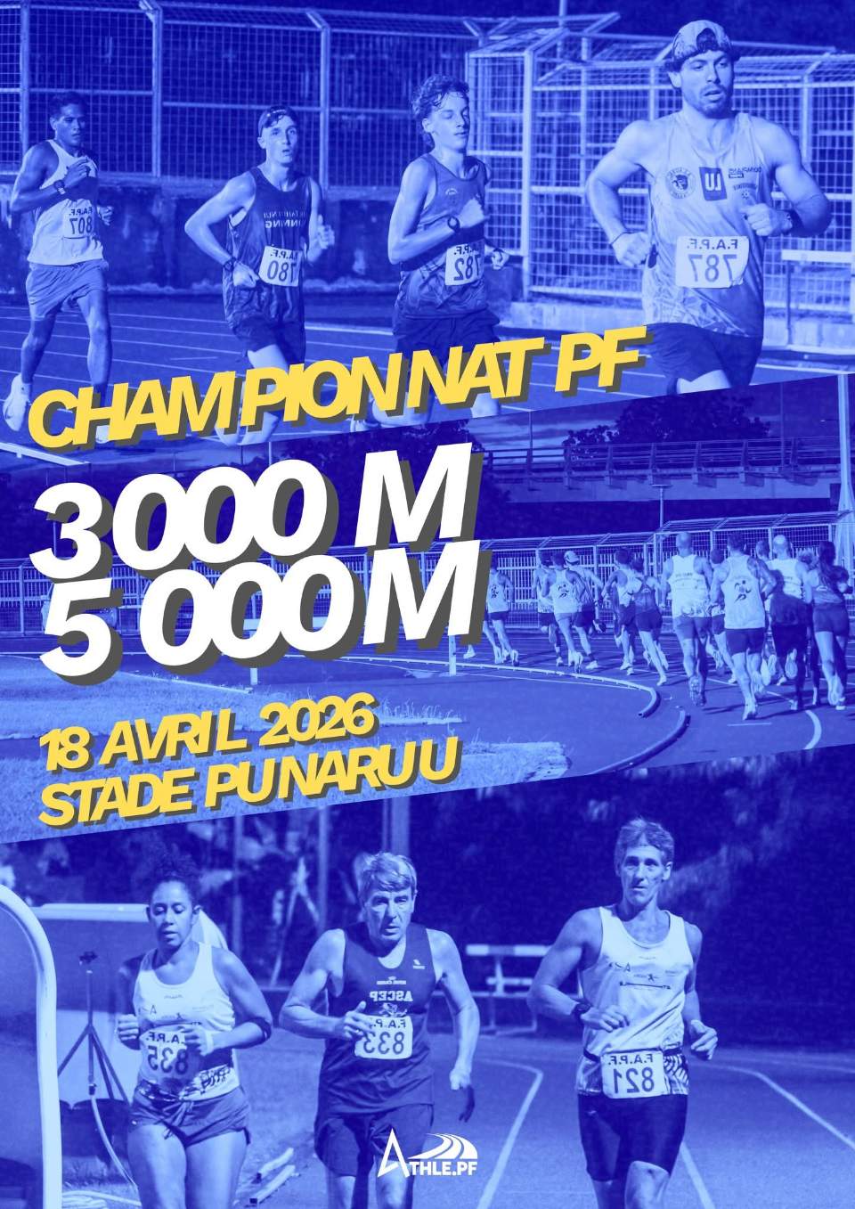 Championnats de Polynésie du 3000m et 5000m