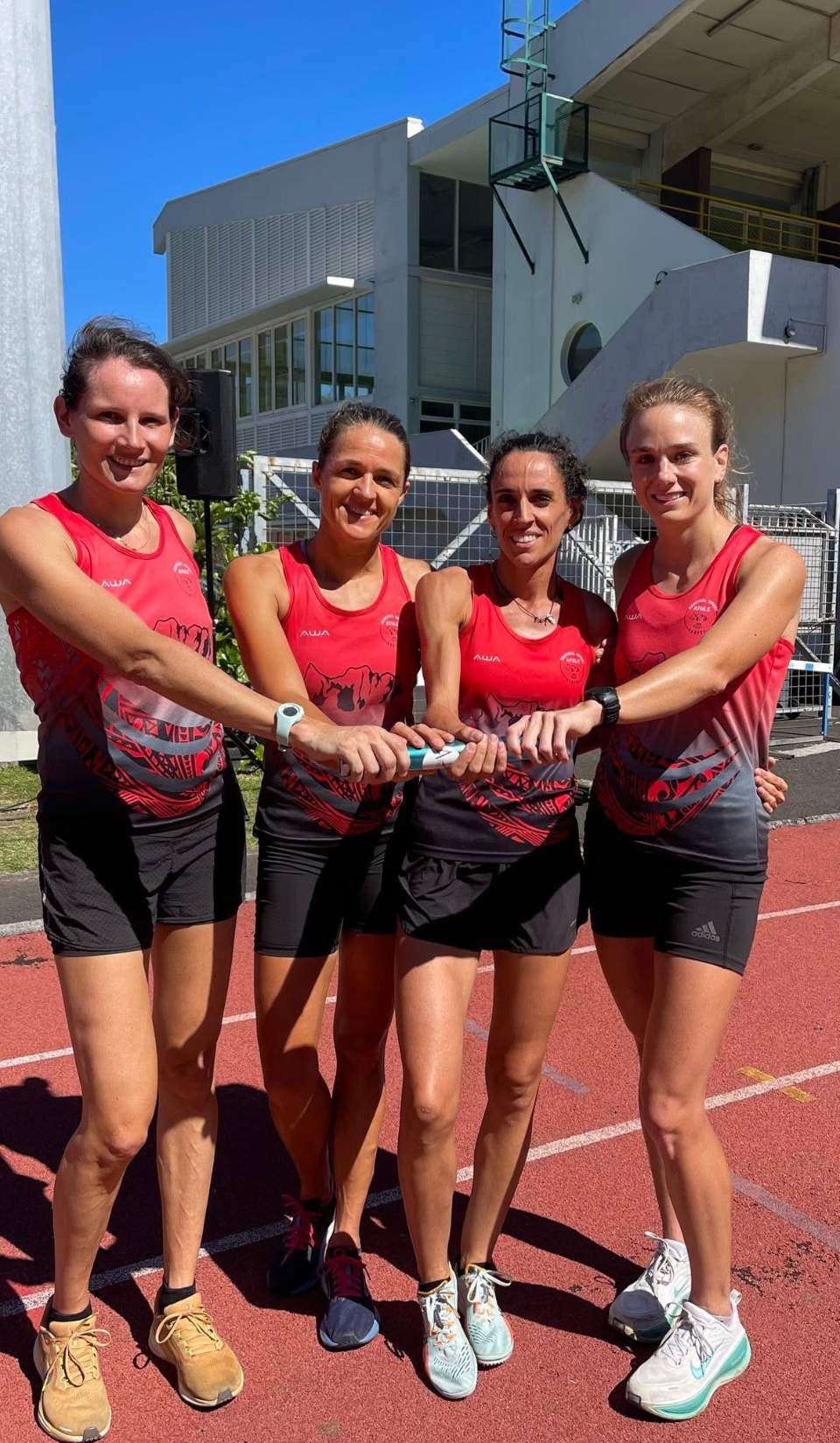 Record de Polynésie du 4X1500m pour Central Sport