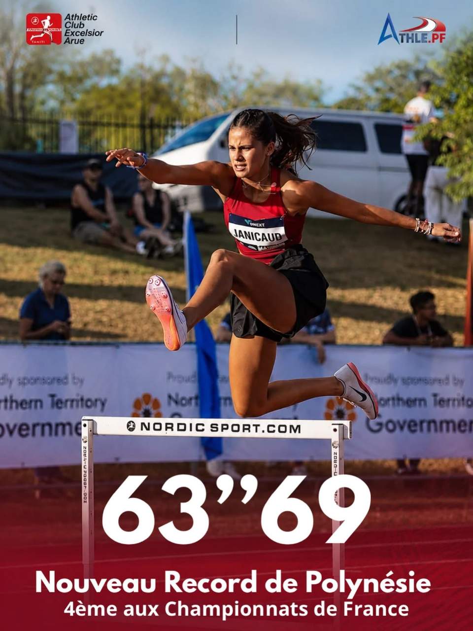 Record de Polynésie pour Hinavai Janicaud