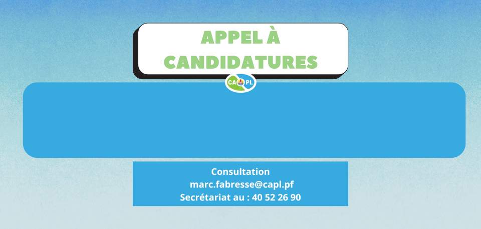 Appel à candidatures – Prestations d’impression CAPL 2026