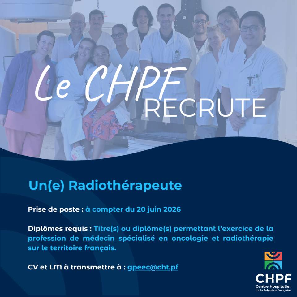Recrutement – un(e) radiothérapeute