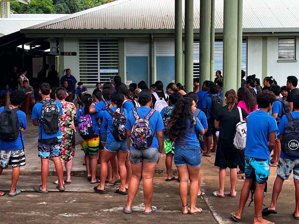 C’EST LA RENTRÉE AU COLLÈGE-LYCÉE D’ATUONA.