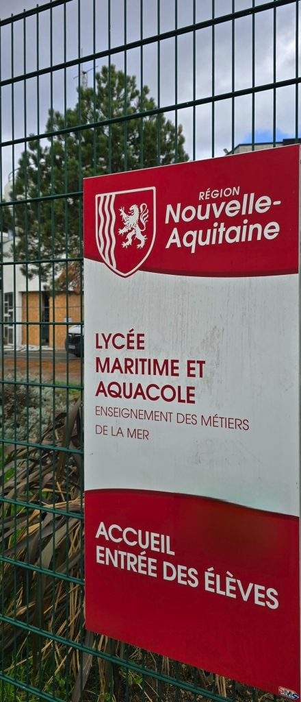 Le CMMPF en visite au Lycée Maritime et Aquacole de La Rochelle