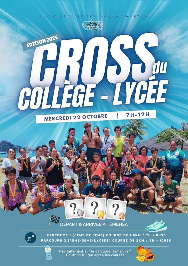 Cross 2025 – À vos marques… prêts… partez!