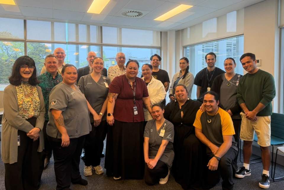 Visite de courtoisie à l’Auckland City Hospital