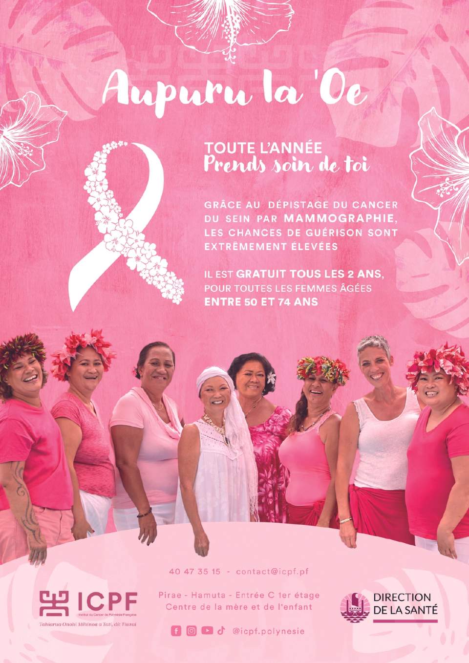 Campagne « Octobre rose 2023 »
