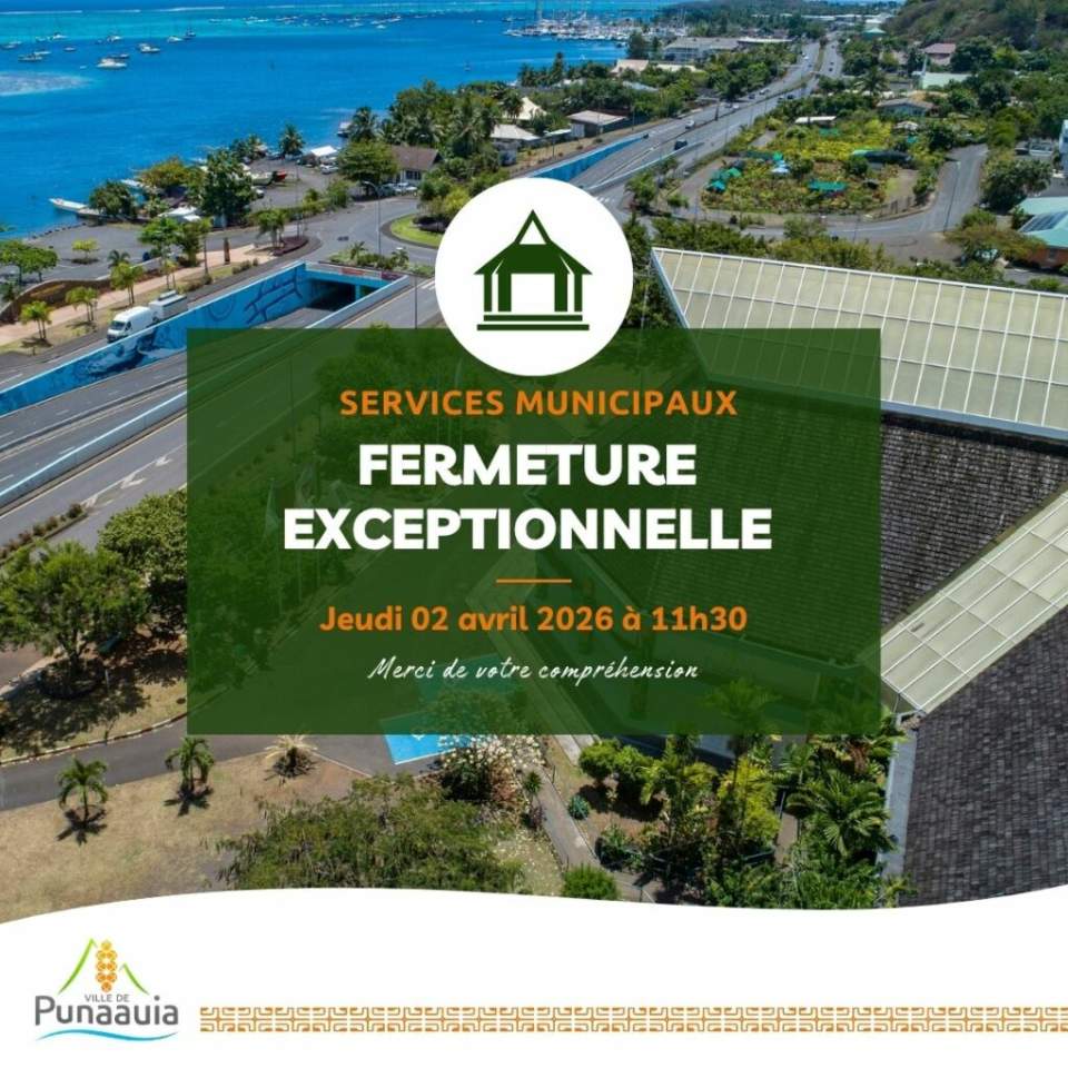 Fermeture exceptionnelle de votre Mairie