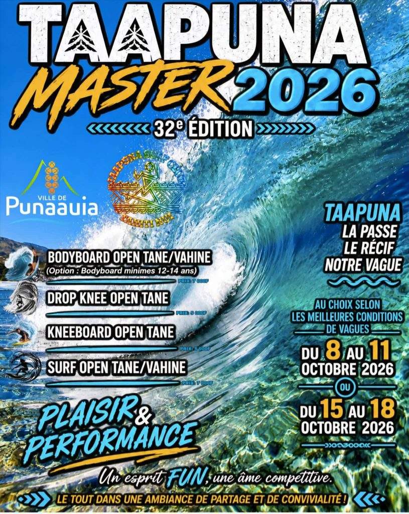 32ᵉ édition de la Taapuna Master 2026