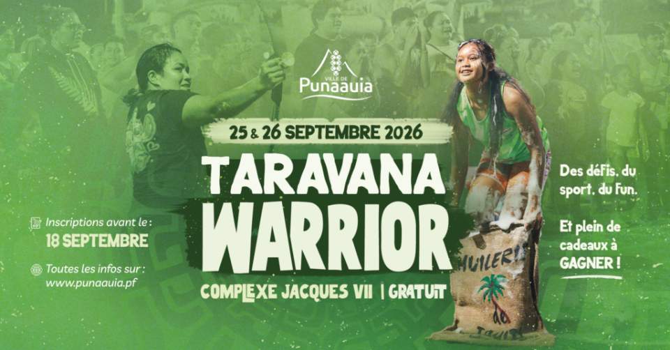 Taravana warrior est de retour !