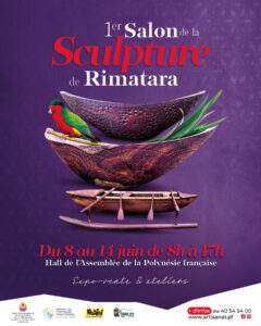 Le premier salon « Rimatara et sa sculpture » ouvre du 8 au 14 juin à l’assemblée de la Polynésie française