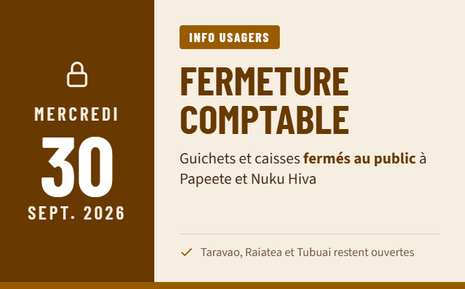 Fermeture comptable – 30 septembre 2026