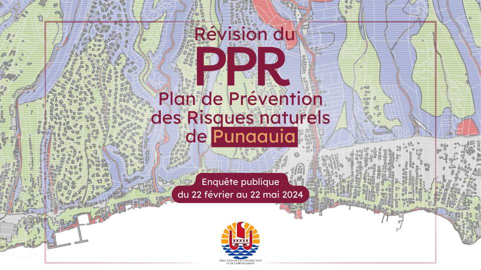 Révision du PPR de Punaauia