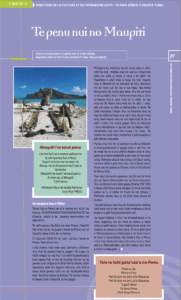Te penu nui no Maupiti (Hiro’a n° 215 – Novembre 2025)