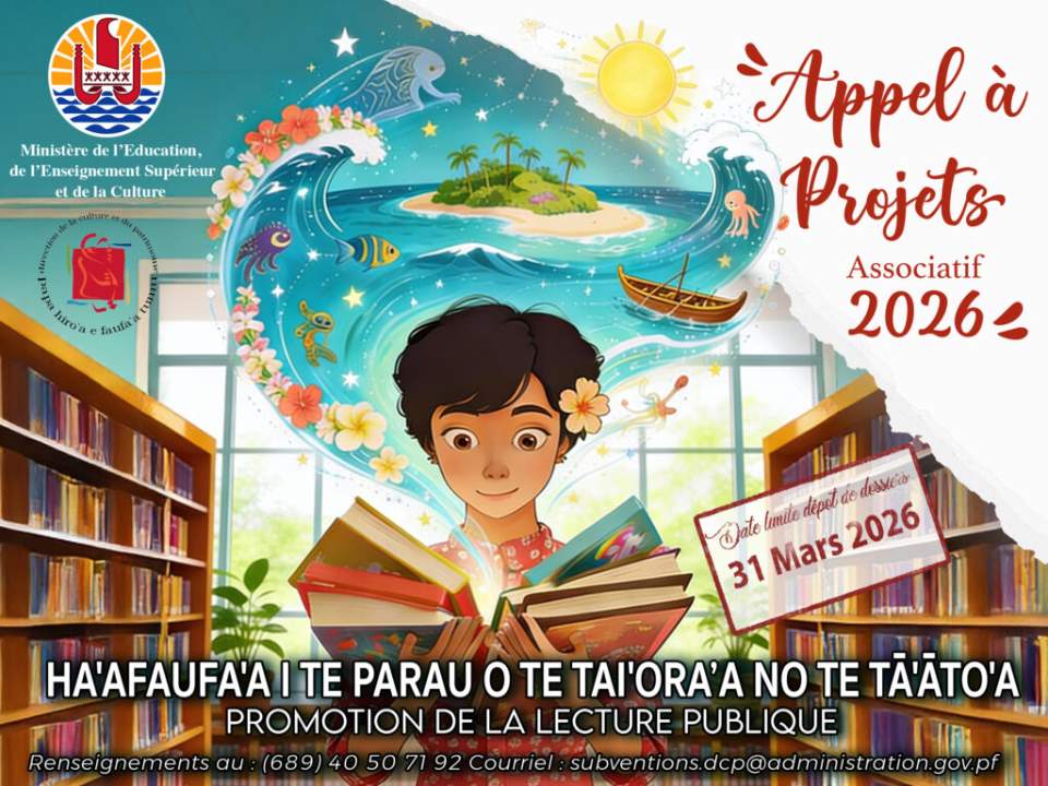 APPEL A PROJETS : PROMOTION DE LA LECTURE PUBLIQUE.