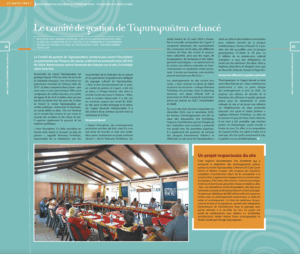 Le comité de gestion de Taputapuātea relancé (Hiro’a n° 216 – Décembre 2025)