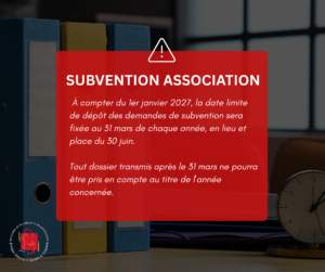Pour information – Subventions DCP