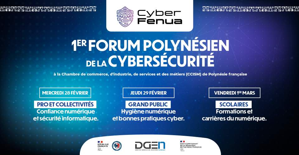 CyberFenua 2024 : le 1er forum Polynésien de la cybersécurité