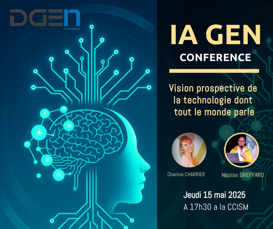 Conférence IA le Jeudi 15 mai (CCISM)