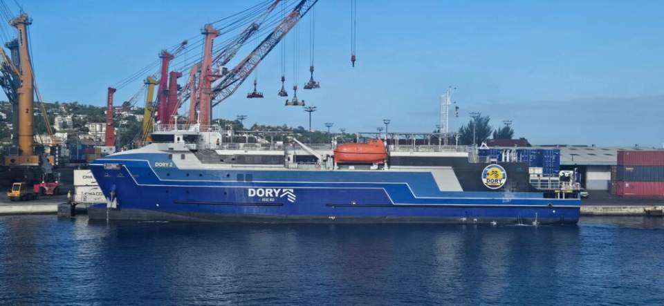 Le DORY 2 rejoint la desserte maritime des Tuamotu de l’Ouest