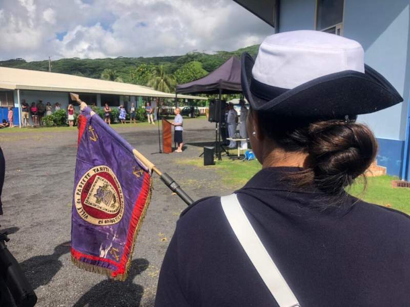 À Hitiaa, 37 jeunes diplômés de la préparation militaire marine