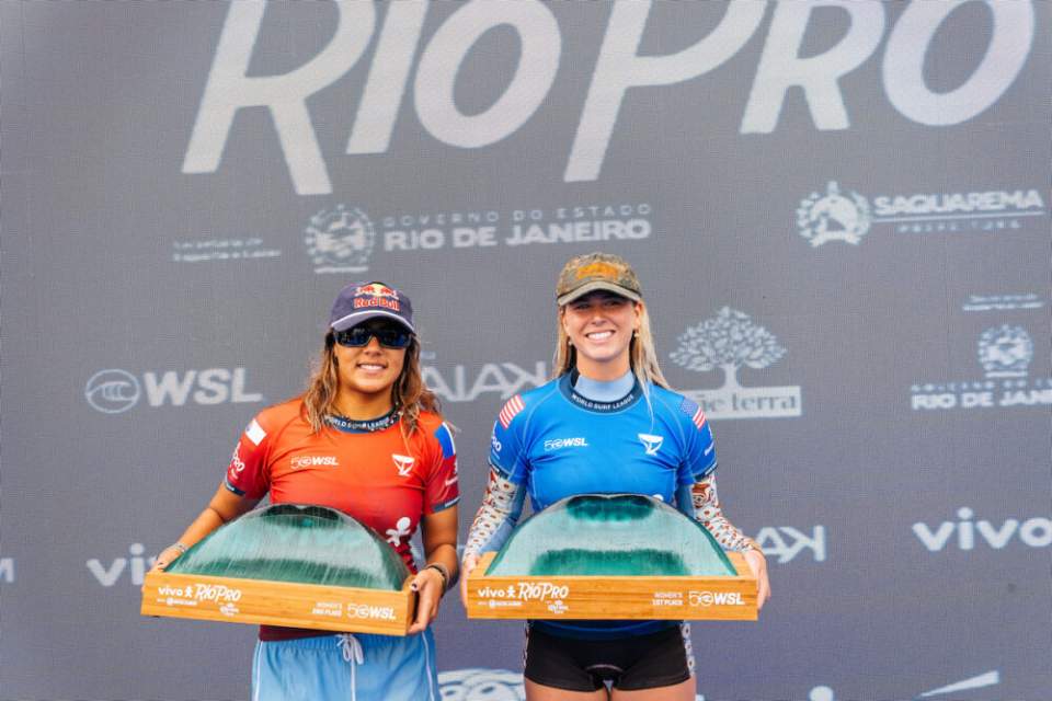 Surf : Tya Zebrowski termine deuxième du Rio Pro