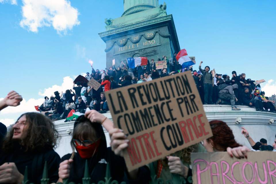 Lycées en France : forte mobilisation à Paris, nouvel appel à manifester le 13 octobre