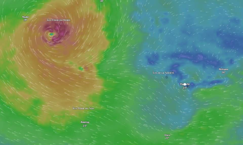 La dépression tropicale Wati devrait se renforcer dans les prochaines 24 heures